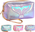 Meerjungfrau Kosmetiktasche, wasserdichte Tragbare Tasche für Damen und Mädchen,