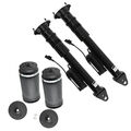 2x LuftFederbein + 2x Stoßdämpfer for Mercedes M ML GL Klasse X164 W164 Hinte