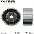 SKF VKM 85156 Umlenk-/Führungsrolle Zahnriemen Rechts für Mitsubishi L200/Triton