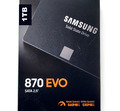 Samsung 870 EVO 1TB 1000GB SSD Festplatte 2,5 Zoll SATA III Computer PC Notebook