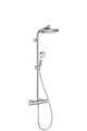 Hansgrohe Crometta Showerpipe S 240 Duschsystem Regendusche Thermostat 27267000 