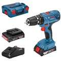 Bosch Akku-Schlagbohrschrauber GSB 18V-21 / 2x 2,0 Ah Akku + Ladegerät in L-Boxx