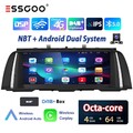 DAB+ 10.25" Android13 Autoradio GPS Nav Kam 4G Apple Carplay für BMW F10 F11 NBT