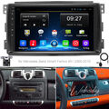 9" Android 13 Für Smart Fortwo 451 2005-2010 Autoradio GPS Navi BT WIFI + Kamera
