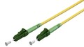 3x Glasfaserkabel (FTTH), Singlemode (OS2) Yellow, (Simplex), 1 m; LC-APC (8°) S