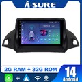 2G+32G Android 14 Autoradio Für C-Max Ford Kuga 2012-18 Escape Carplay GPS NAVI