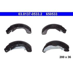 1x Bremsbackensatz ATE 03.0137-0533.2 passend für OPEL VAUXHALL