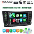 Android13 Autoradio GPS NAV BT DAB 4+64G Für Mercedes Benz E-Klasse W219 CarPlay