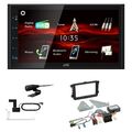 JVC KW-M180DBT 2DIN DAB+ Autoradio für Volkswagen VW T5 Transporter rund Canbus