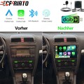 DAB+ 64G CarPlay Android 15 Autoradio Navi Für Skoda Octavia 2 1Z3 1Z5 2004-2013