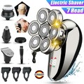 Elektrorasierer Rasierer Herren Elektrisch 7D Glatzen Rasierapparat Wasserdicht