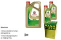 MANN-FILTER Ölfilter 7 L Castrol EDGE 5W-30 LL Titanium für Audi A6 Avant 2.0