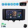 64G Für Smart Fortwo 451 2010-2015 Android 13 Autoradio CarPlay Kam Navi RDS