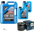 BOSCH Ölfilter 7L Liqui Moly Longtime High Tech 5W-30 für Hyundai KIA i30 1.4
