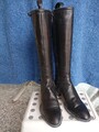 schicke Leder Stiefel v. GEOX schwarz Gr. 38