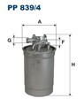 FILTRON KRAFTSTOFFFILTER LEITUNGSFILTER passend für AUDI A4 A6 A8 ALLROAD SKODA