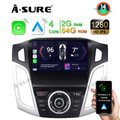 Autoradio Für Ford Focus MK3 2012-2018 Android 14 Radio GPS Navi FM BT RDS WIFI