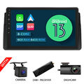 DAB+CAM+DVR+Für BMW E46 8Kern 6+64 Android 13 E46A12S Autoradio CarPlay GPS Navi