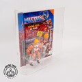 MORAX Acryl Deluxe Case Schutzhülle Box Master of the Universe Origins Figuren