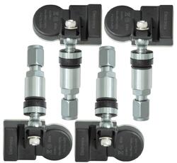 4x TPMS Reifendrucksensoren Metallventil Gunmetal für Porsche Cayenne 2012 - 08/