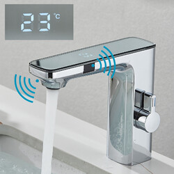 Waschtischarmatur Bad Smart Sensor Wasserhahn Waschbecken Mischbatterie Armatur