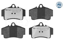 Bremsbelagsatz, Scheibenbremse MEYLE-PD: Advanced performance a 025 217 9216/PD