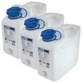 3x Wasserkanister PROFI 10 Liter mit Hahn NEU Trinkwasser-Kanister 3er Set 10L