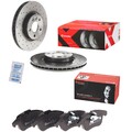 Brembo Xtra Line Bremsscheiben 300mm + Bremsbeläge Vorne passend für Ford Galaxy