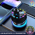 FM Transmitter Auto Radio Bluetooth 5.3 Adapter Dual USB PD Ladegerät für Handy