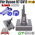 9.0AH Akku/Filter für Original Dyson V7 SV11 Ersatzakku Motorhead V7 Animal-SONY