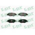 1x ORIGINAL® Lpr 05P708 Bremsbelagsatz, Scheibenbremse Vorne für Peugeot 206