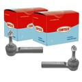 2x CORTECO SPURSTANGENKÖPFE VORNE passend für CHRYSLER SEBRING VOYAGER DODGE CAL
