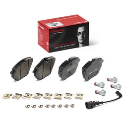 BREMBO Bremsbeläge Bremsbelagsatz Bremsklötze PRIME LINE Vorne P 85 187