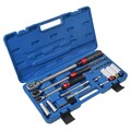 35-tlg. DREHMOMENTSCHLÜSSEL SET 5-25Nm 10-60Nm 20-210Nm 1/4" 3/8" 1/2" SCHLÜSSEL