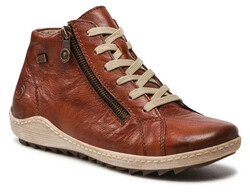 Remonte R1470-22 Braun Gr. 37 Damen Leder TEX Stiefeletten UVP:89,90€ (S/983)