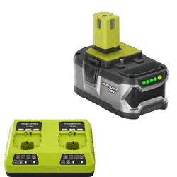 Für RYOBI 18V 12,0Ah Akku One Plus Lithium HP RB18L50 P108 Batterie / Ladegerät