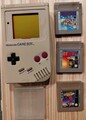 Game Boy Mit 3 Spielen,Super Mario Land, Spiderman Und F1-RACE 