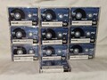 10x Maxell SQ 90 IEC II *UNBESCHRIFTET* Leerkassetten Tape