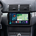 8 Core 4+64GB Android 14 Autoradio 4G LTE GPS Navi WIFI für BMW E46 3er 318 320