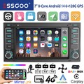 Für VW T5 Multivan Transporter DAB+ 6+128G Android14 Autoradio Carplay GPS AM FM