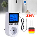 Digital Steckdosenthermostat Thermostat Steckdose Temperaturschalter,EU Stecker