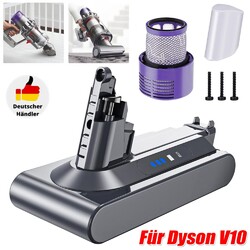 6000mAh Akku 25.2V Ersatzakku Für Dyson V10 Animal Absolute SV12 Staubsauger DHL
