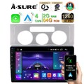 DAB+ 64G Android 14 Autoradio Carplay GPS Navi AHD Kam für VW Touran 1T1 1T2 1T3