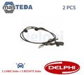 SS21365-12B1 ABS SENSOR DREHZAHLFÜHLER VORNE DELPHI 2PCS FÜR LEXUS CT 100KW
