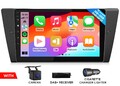 CAM+DAB+ 9" IPS CarPlay Autoradio Android 14 GPS Navi RDS DSP Für BMW 3er E90-93
