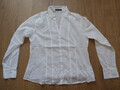 zarte Bluse Hemd von Zero in weiß Gr. 44 neu