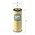UFI 25.162.00 Ölfilter für DAEWOO MERCEDES-BENZ PUCH SSANGYONG VW