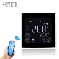 LCD WiFI Raumthermostat Programmierbar Fußbodenheizung Touch Digital Thermostat