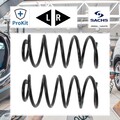 2x ORIGINAL® Sachs Fahrwerksfeder Hinten für Opel Corsa D Vauxhall Corsa Mk