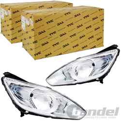 2x TYC H7/H1 SCHEINWERFER LINKS+RECHTS MIT LWR+MOTOR für FORD GRAND C-MAX II -19
